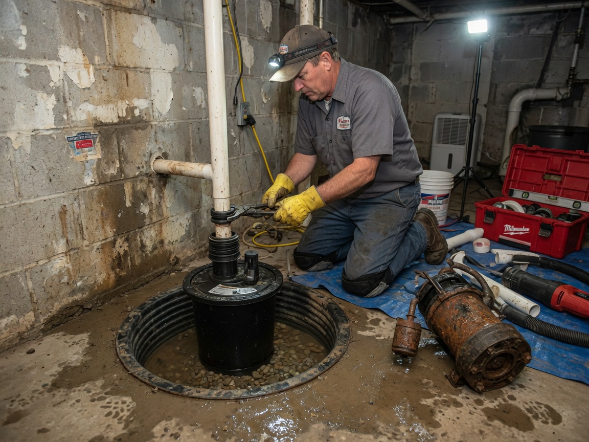 Sump Pump Repair in Warren, OH 44483